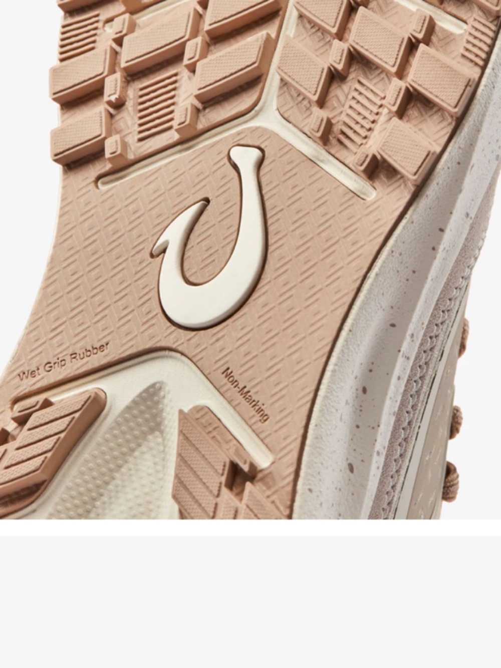 NWB $150 Olukai Makiki White Sand Tapa Women’s shoes fitness 5 neutral minamal - Picture 12 of 13
